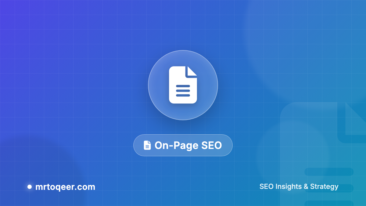 The On-Page SEO Checklist for 2026