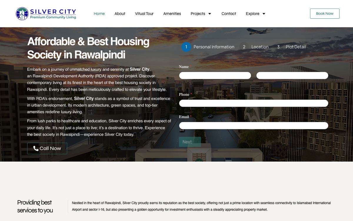 Real Estate website (Pakistan)