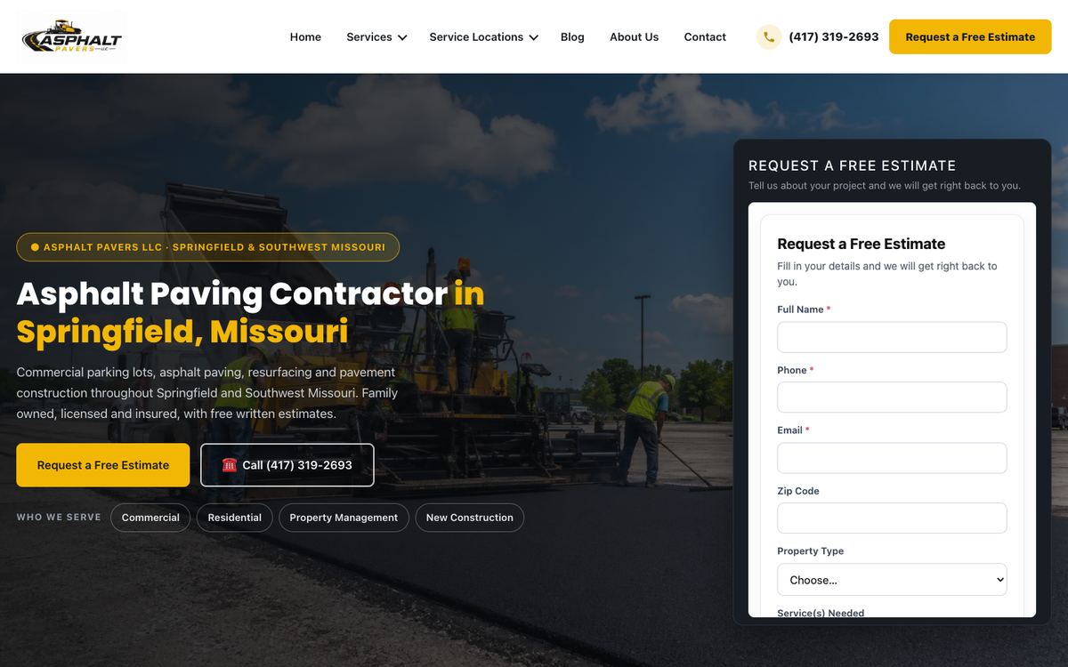 Asphalt & Paving website (USA)